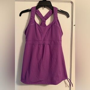 Athleta Lavender Activewear Top